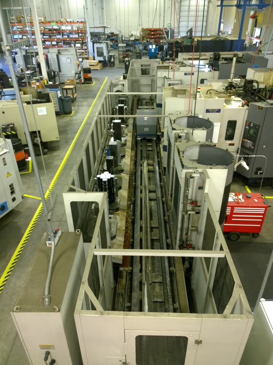 Horizontal Machining Center Mori Seiki Cell W/ Linear Pallet Pool 2000; 2001; 2001 1