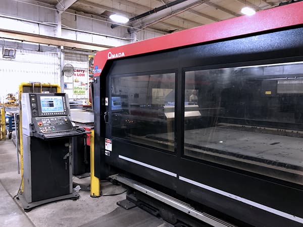 Laser Cutting Machine Amada FOM2-4222NT 2012 1
