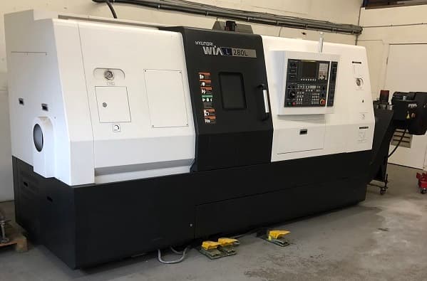 CNC Lathe Hyundai Wia L280L 2013 1