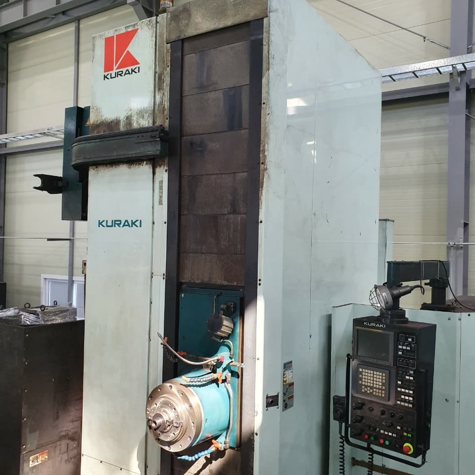 CNC Table Type Boring Machine Kuraki KBT-13 E.A 2003 4
