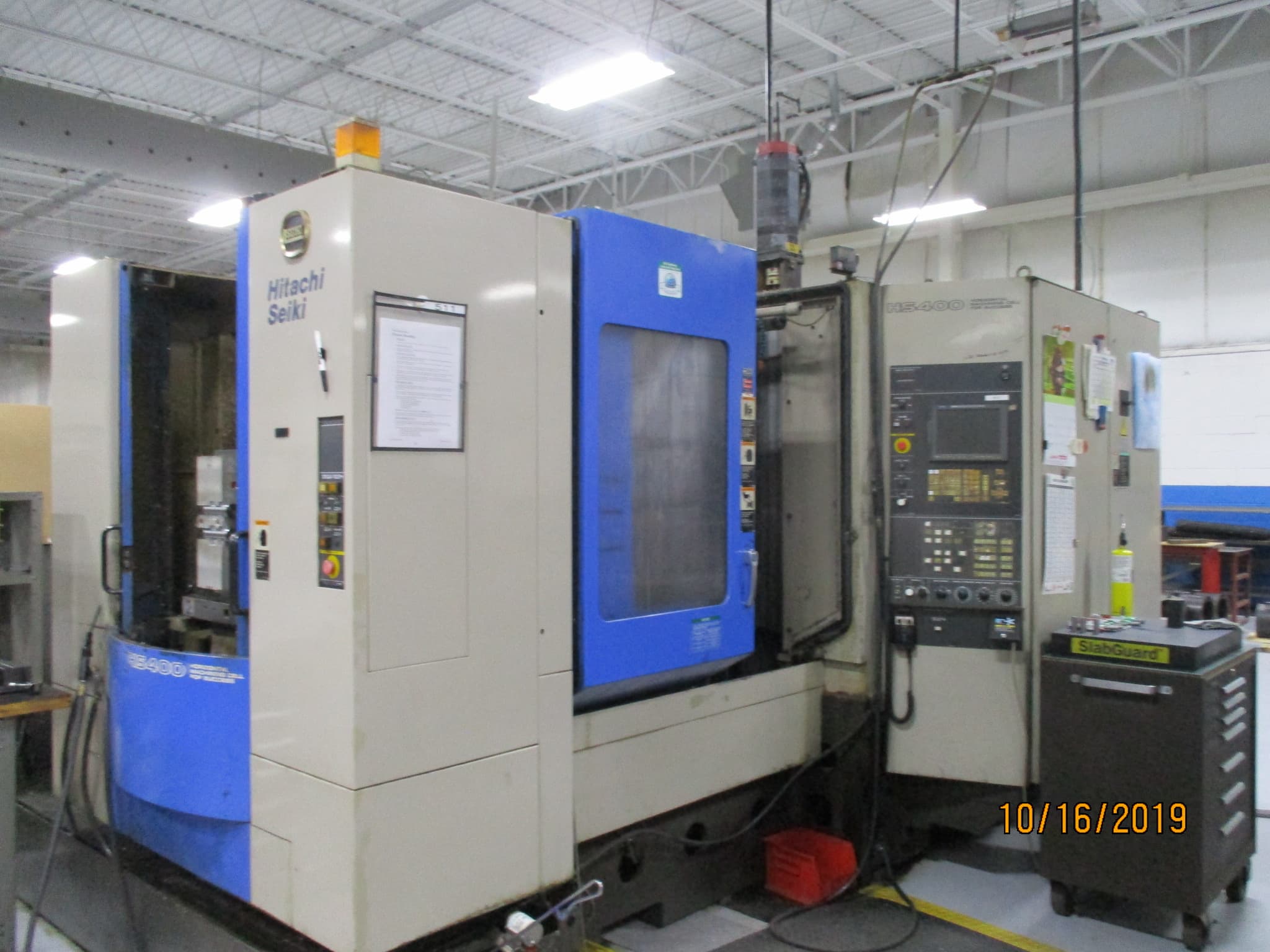 Horizontal Machining Center Hitachi Seiki HS400 1997 1