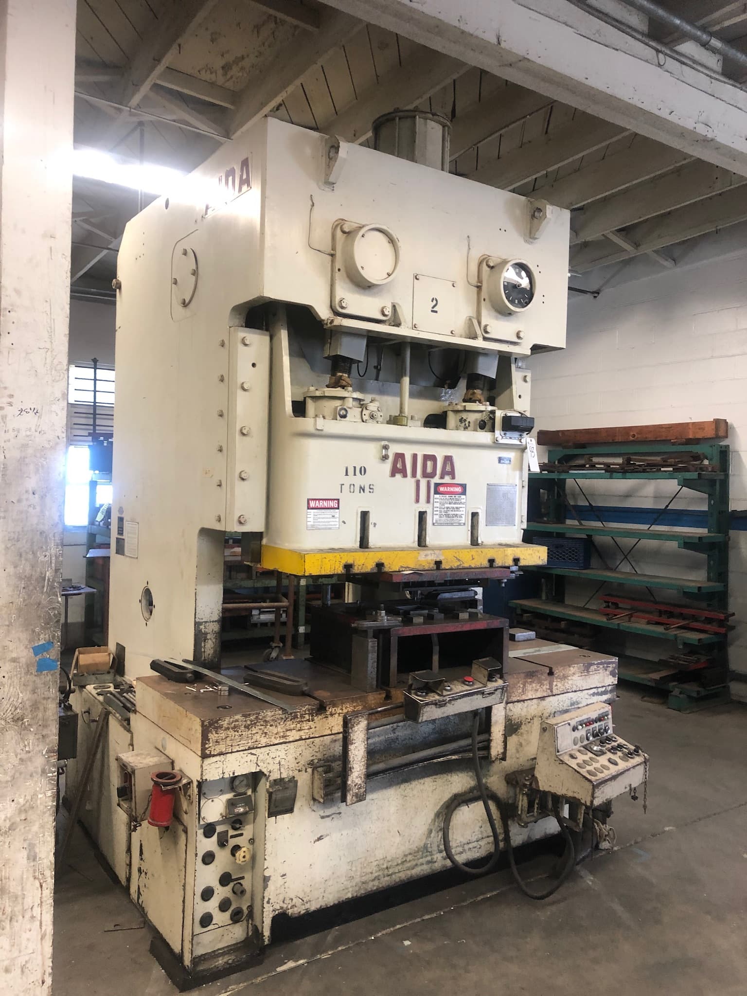 Gap Frame Press Aida C2-11 1981 1