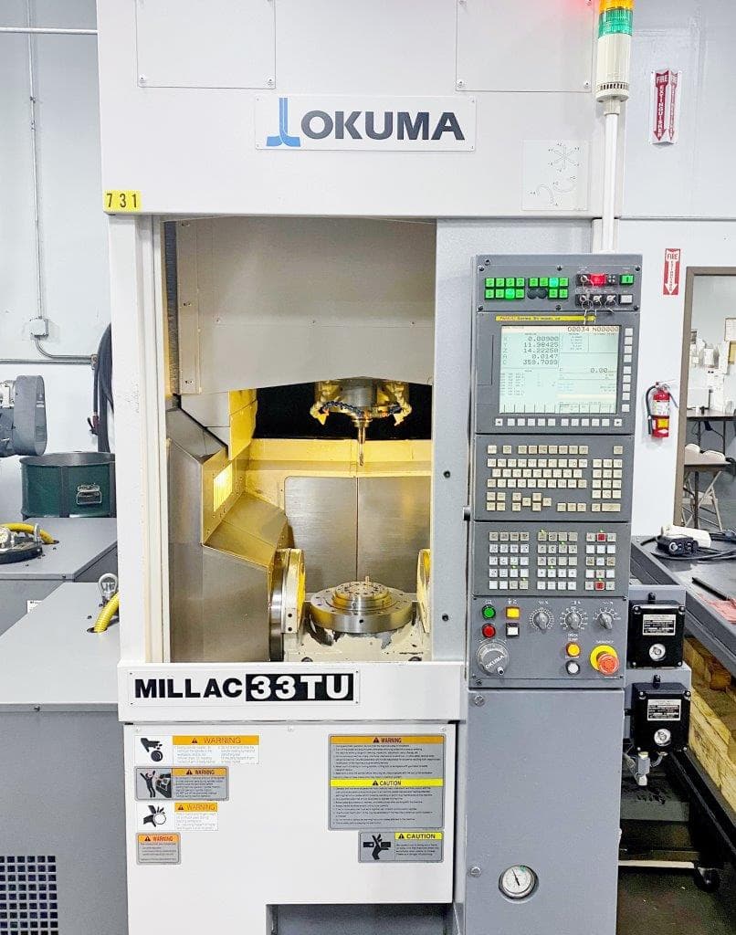 5 Axis Machining Center Okuma Milllac 33TU 2010 1