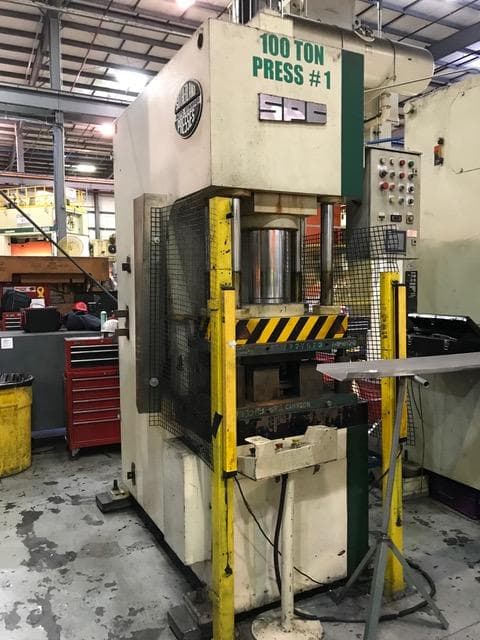 Hydraulic Press  Sutherland CPS-100C 1999 1
