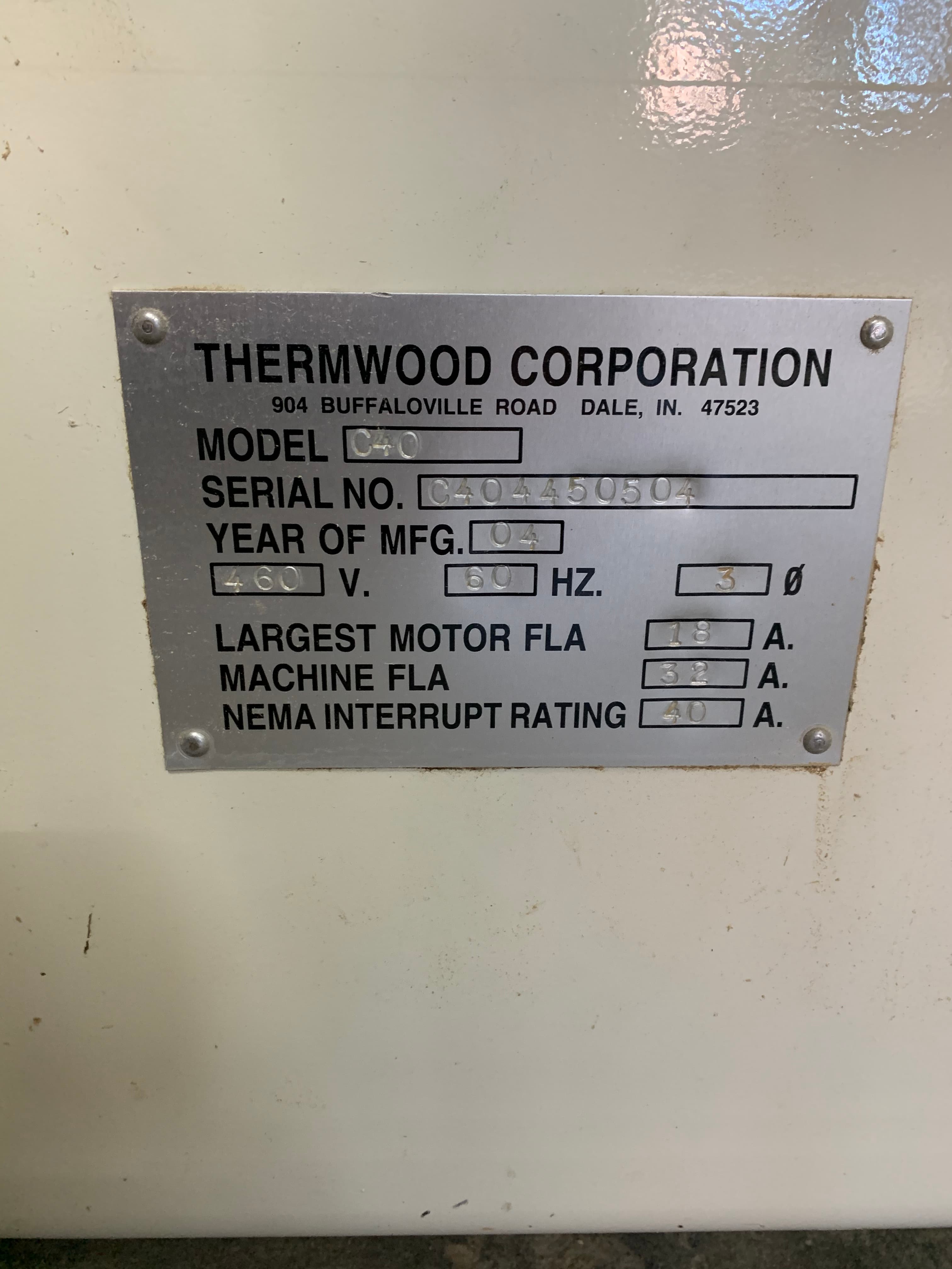 Thermwood C40 2004 1