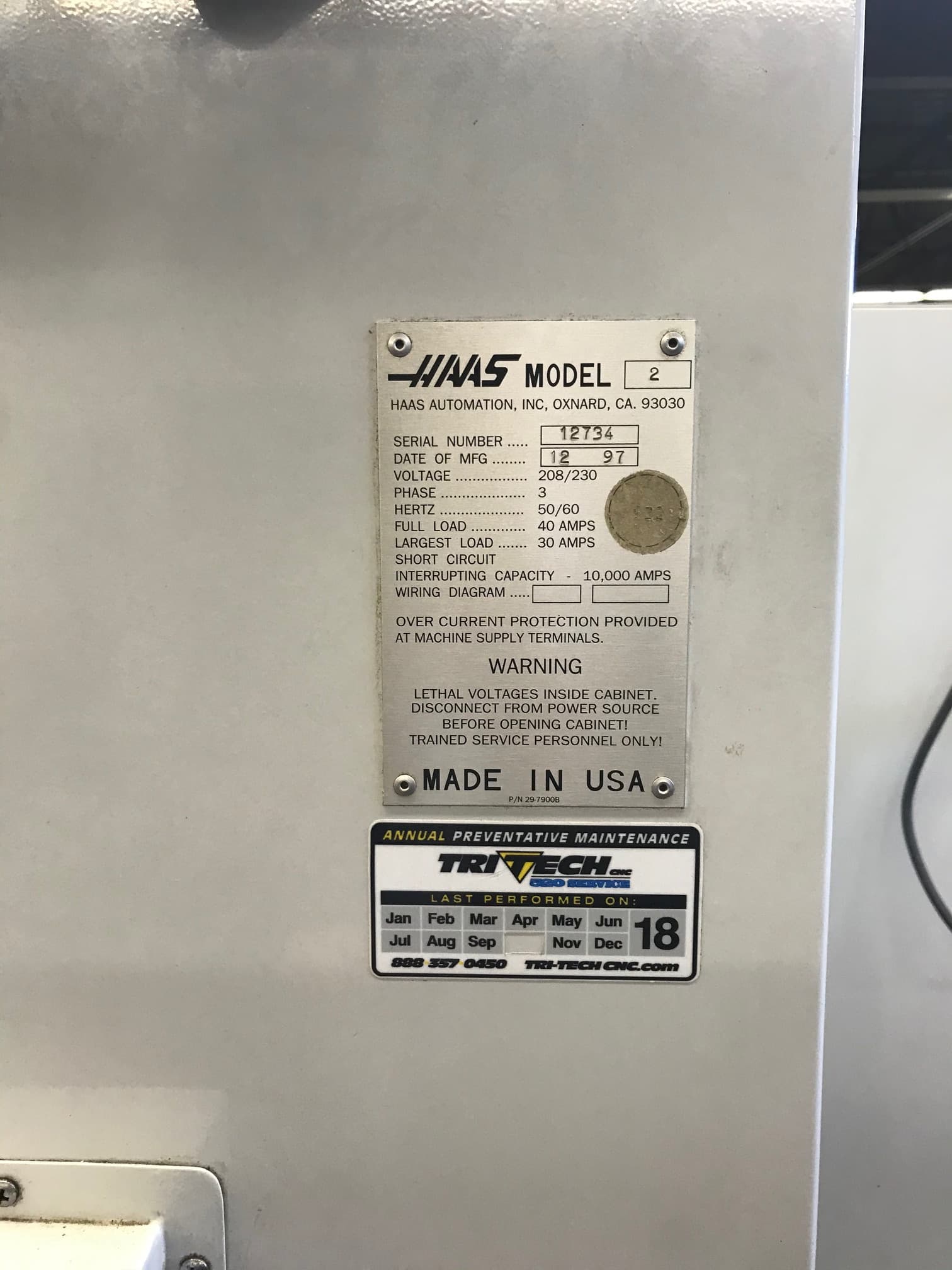 Haas VF-2 1997 1