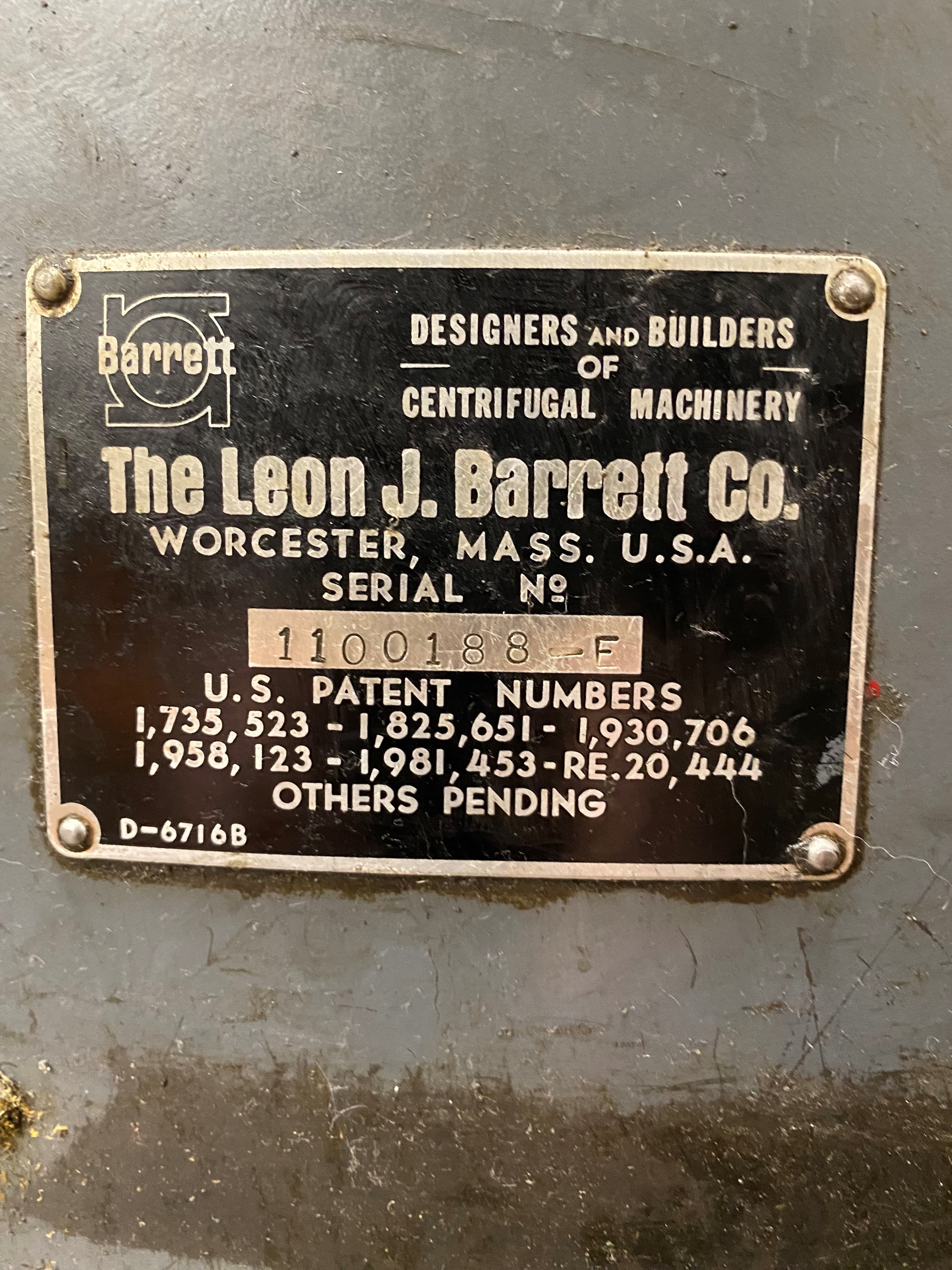 Barrett 1100  1