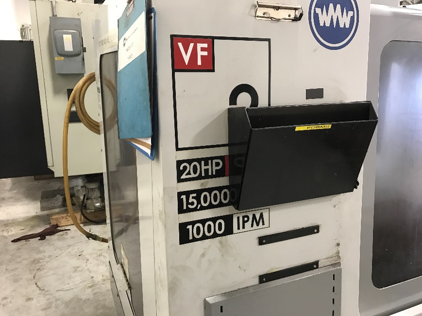 Used Vertical Machining Center Haas VF-2D 2004