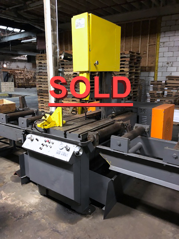 Used Marvel Vertical Band Saw 819/S1/S2 For Sale