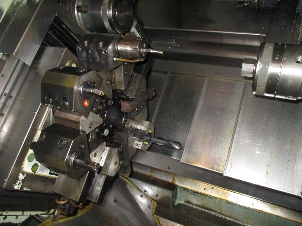 Used Eurotech Dual Spindle Lathe 710SLL Quattroflex For Sale