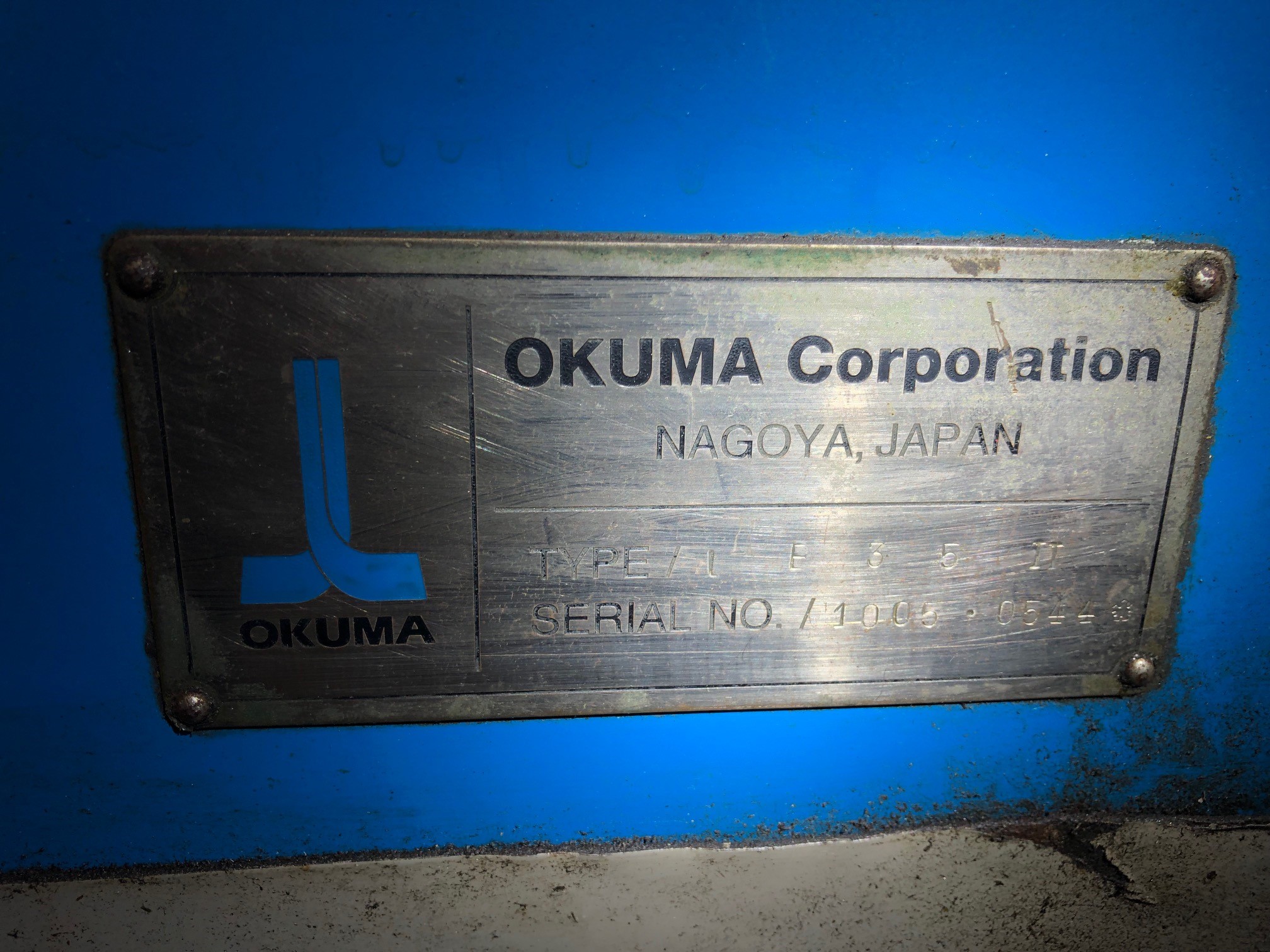 Used CNC Lathe Okuma LB-35II 1998