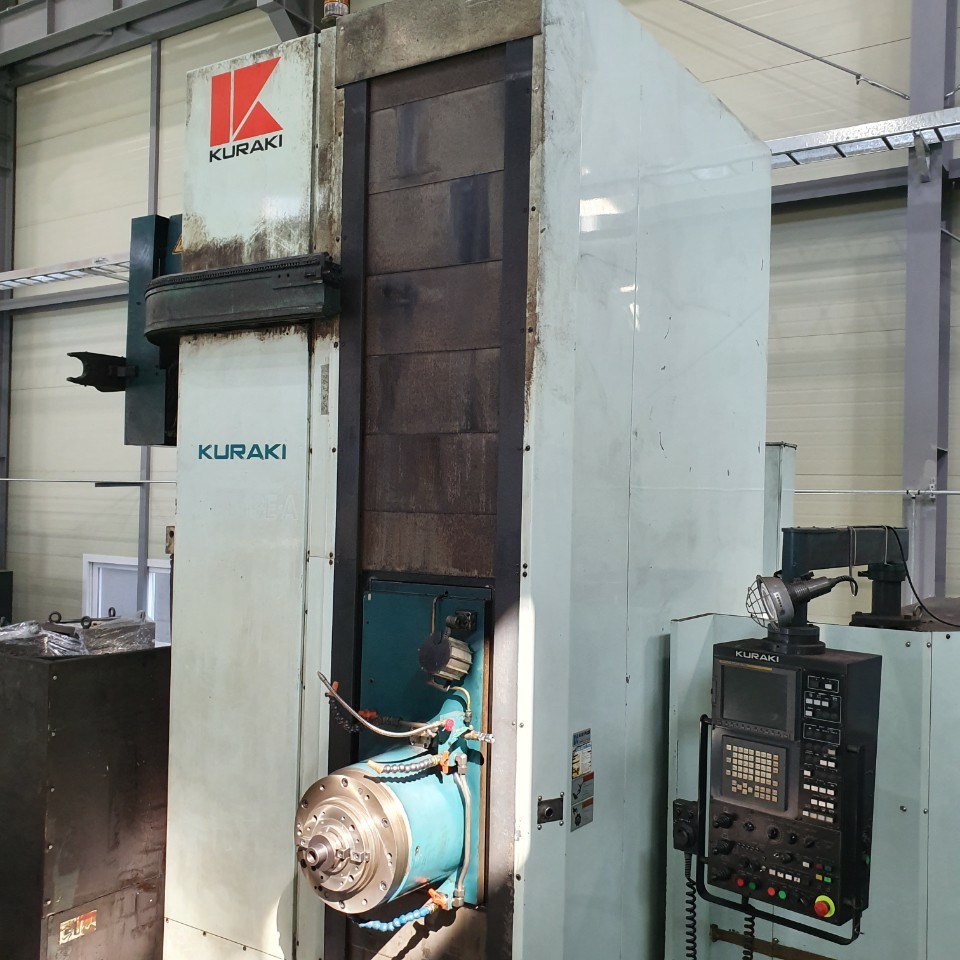 Used CNC Table Type Boring Machine Kuraki KBT-13 E.A 2003