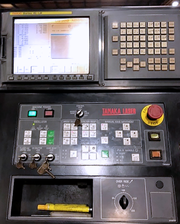 Used Laser Cutting Machine Tanaka LMXR II 4000IB 2008