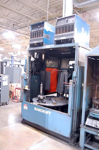 Used Welding Cell Bancroft 48 Inch Rotary 