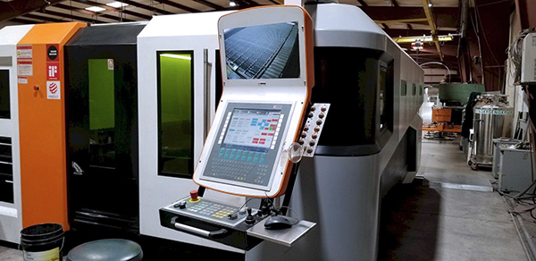 Used Fiber Laser Cutting Machine  Ermak SM 4000 4kw 2015