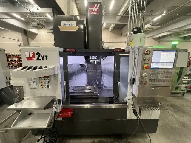 Used Vertical Machining Center Haas VF-2YT 2016