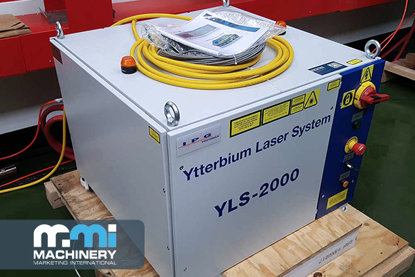 Used Fiber Laser Cutting Machine  IPG YLS-2000-S1T 2021