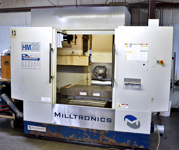 Used Horizontal Machining Center Milltronics HM20 2010
