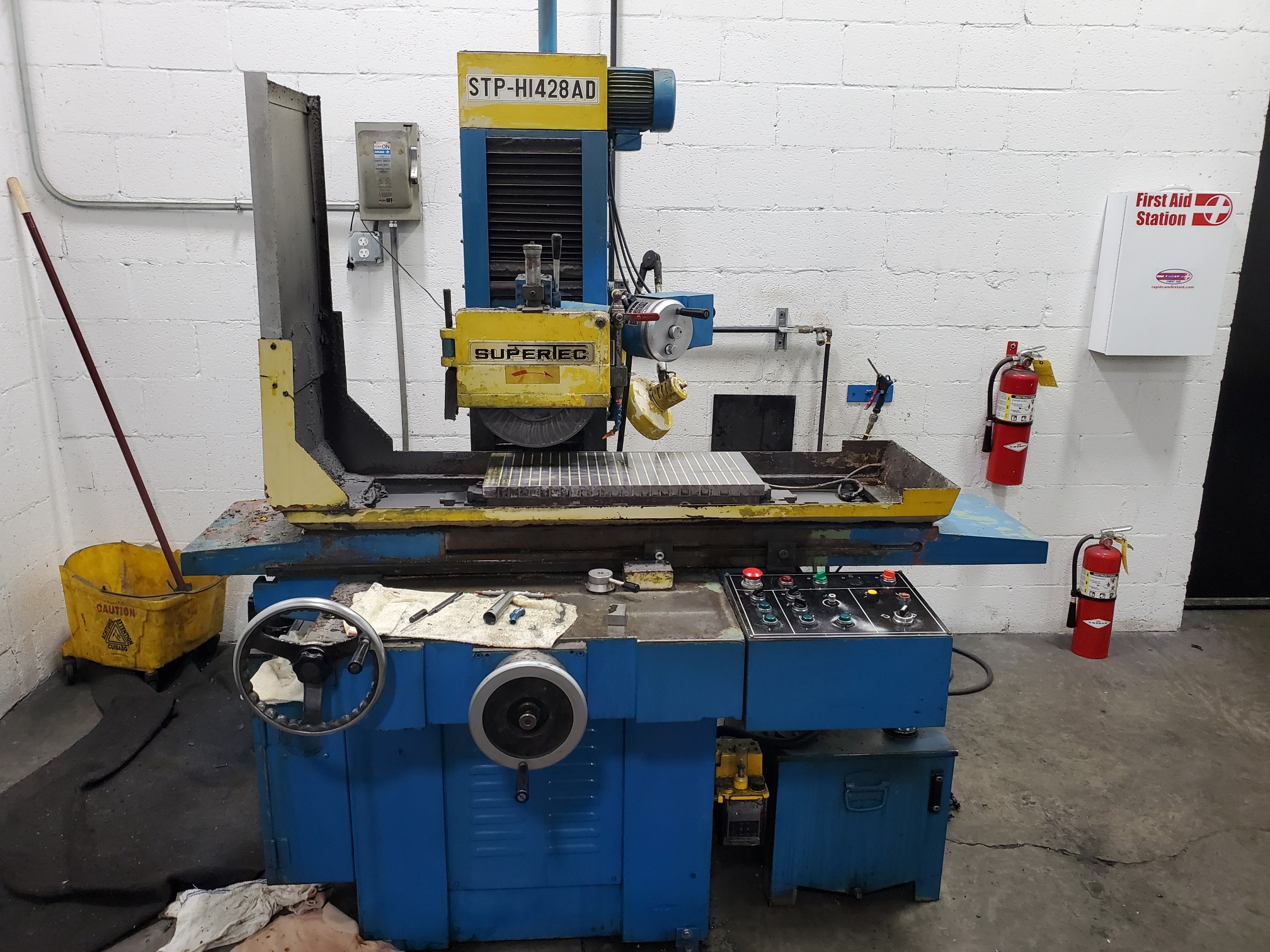 Used Surface Grinders Supertec STP-H1428 AD 2001