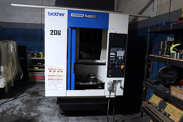 Used Vertical Machining Center Brother R450X1 2014