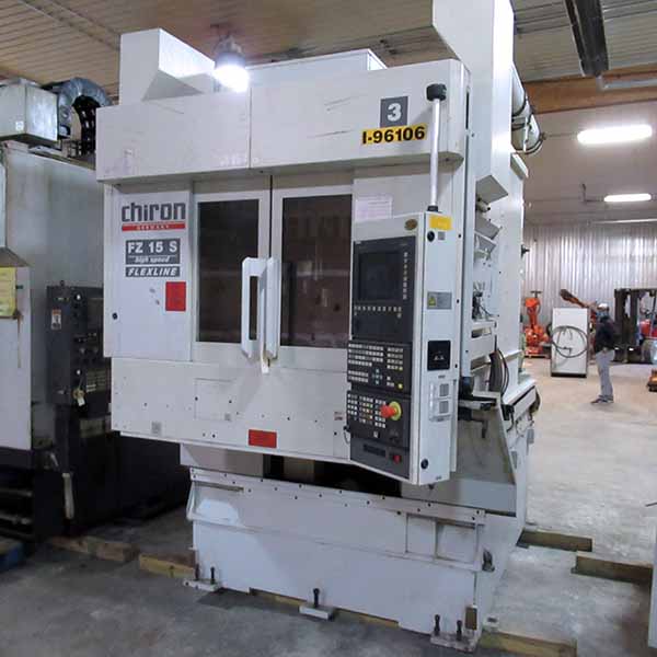 Used 5 Axis Machining Center Chiron FZ15S 5-AX 2005