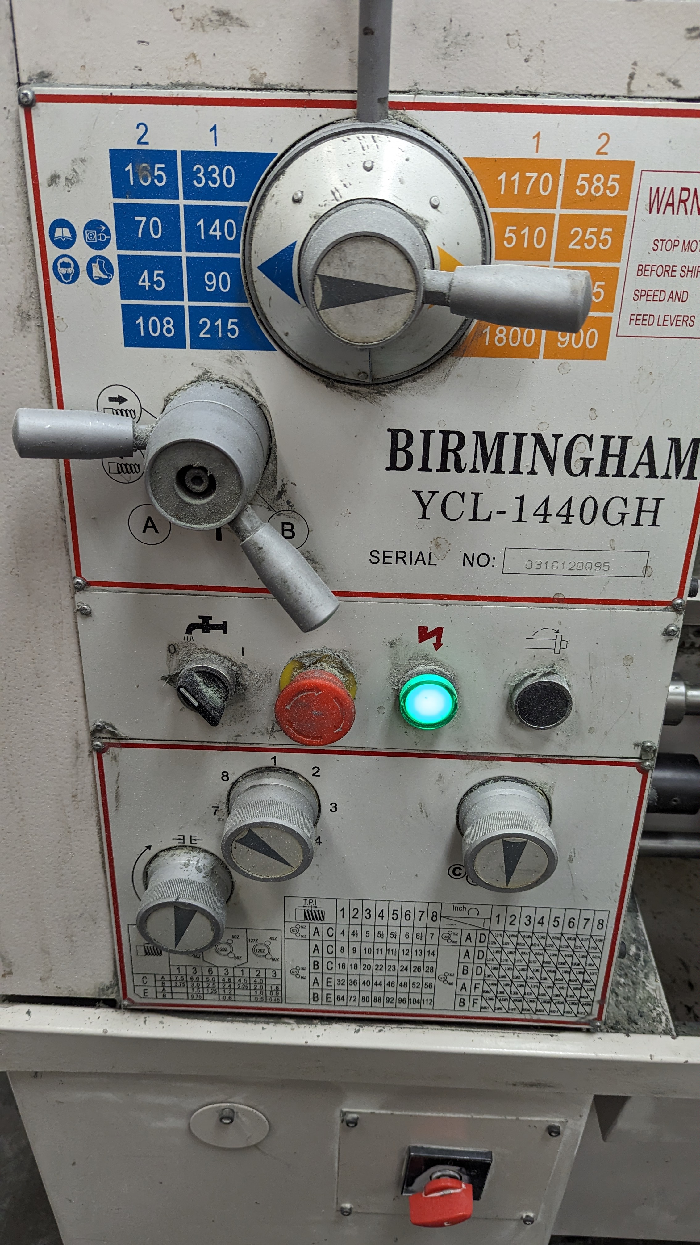 Used CNC Lathe Birmingham YCL-1440GH 2017