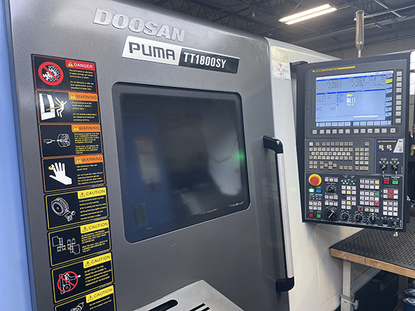 Used CNC Lathe Doosan Puma TT1800SY 2019