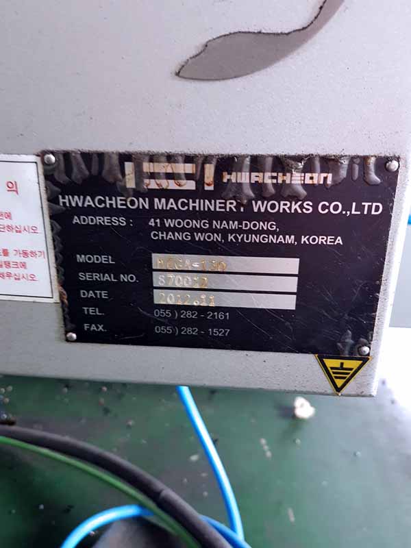 Used CNC Lathe Hwacheon Mega 130x3000 2012