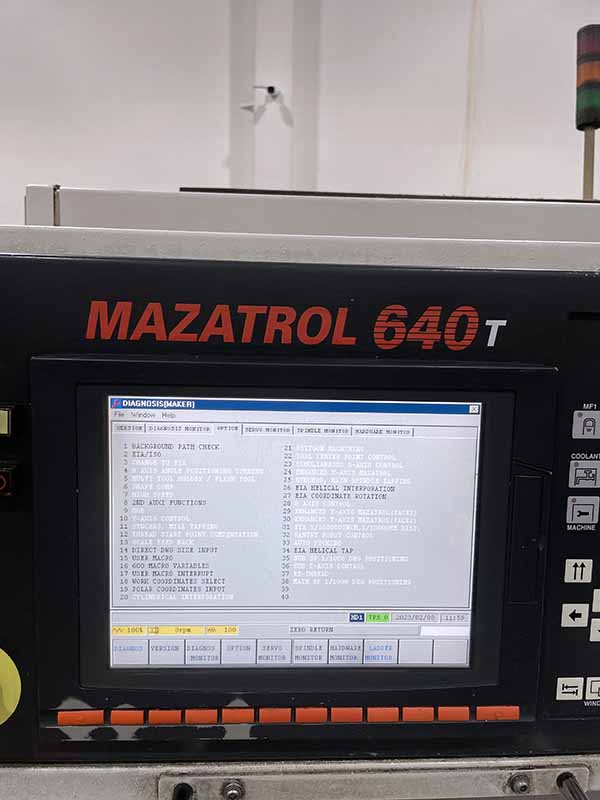 Used CNC Lathe Mazak Multiplex 6200Y 1999