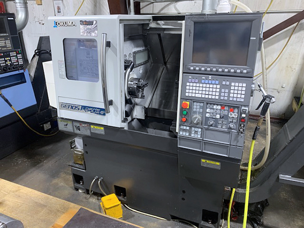 Used CNC Lathe Okuma Genos L250ii-e 2019