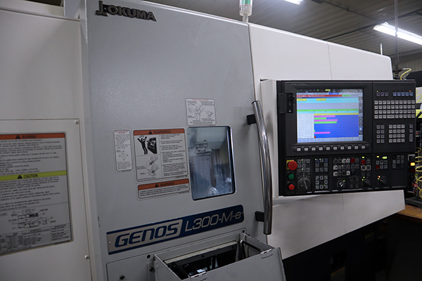 Used CNC Lathe Okuma Genos L300-MYW-e 2019