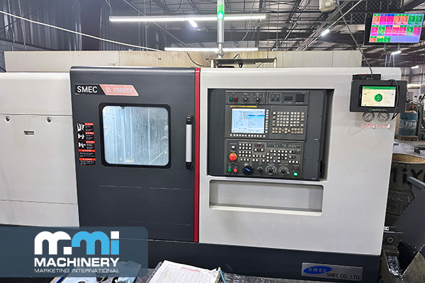 Used CNC Lathe SMEC SL 2500SY 2018