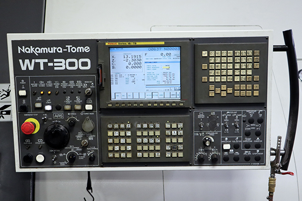 Used CNC Turning Center Nakamura Tome WT-300 2006