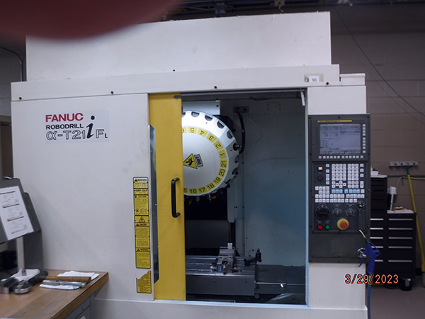 Used Drill and Tap Fanuc A-T21iFL 2008