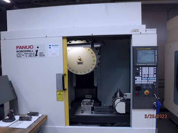 Used Drill and Tap Fanuc A-T21iFL 2006