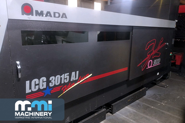 Used Fiber Laser Cutting Machine  Amada LCG 3015AJ 9000 2018