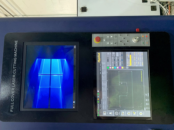 Used Fiber Laser Cutting Machine  BESCUTTER Titan-8000 IPG 2019