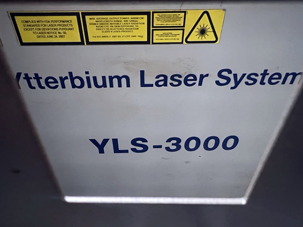 Used Fiber Laser Cutting Machine  HK PL3015 Fiber 2014