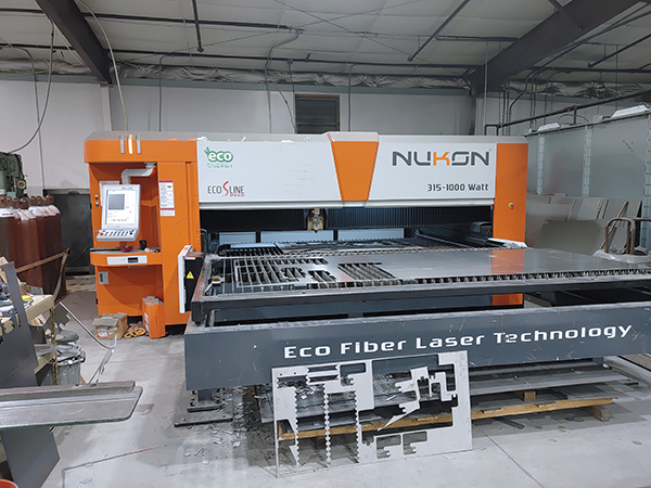 Used Fiber Laser Cutting Machine  Nukon Eco 3015 1KW Fiber 2018