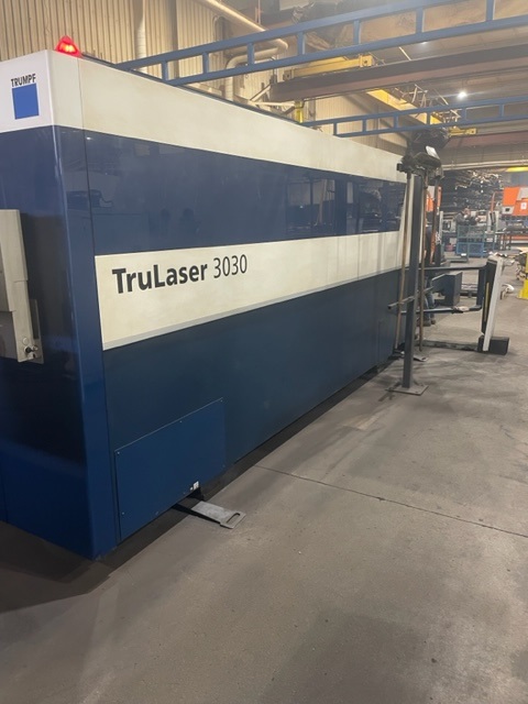 Used Fiber Laser Cutting Machine  Trumpf TruLaser 3030 Fiber 6kw 2018