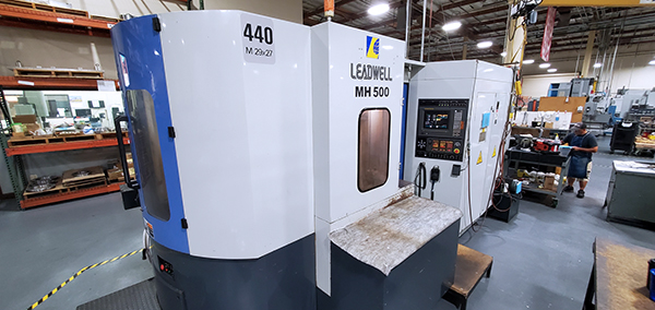 Used Horizontal Machining Center Leadwell MH-500 1999