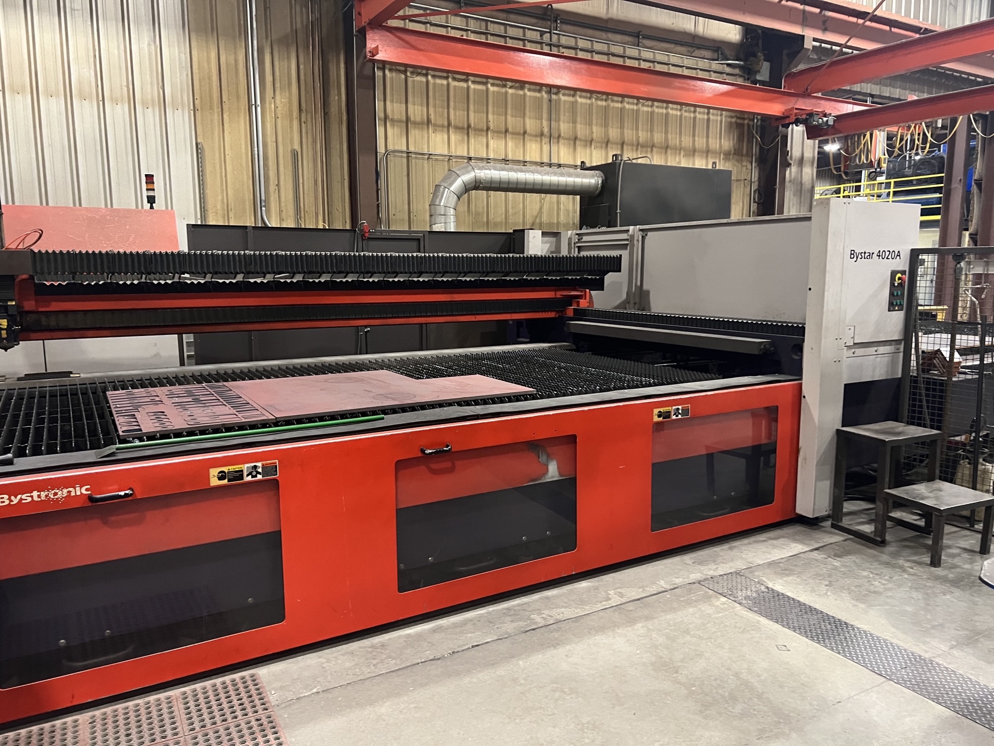Used Laser Cutting Machine Bystronic ByLaser 6000 2011