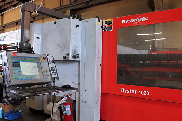 Used Laser Cutting Machine Bystronic ByStar 4020 2011