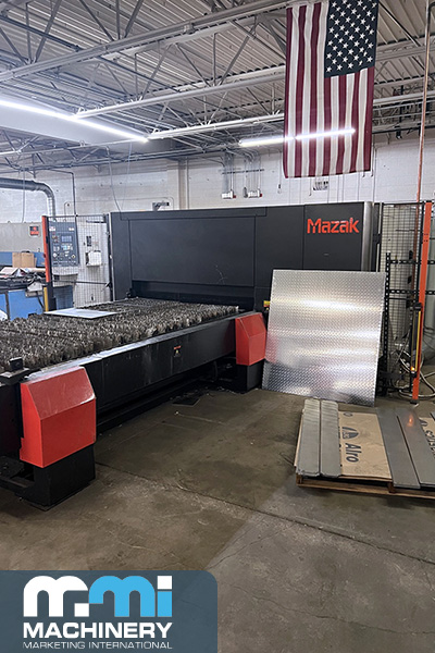 Used Laser Cutting Machine Mazak Optiplex 3015 10K Fiber III 2021