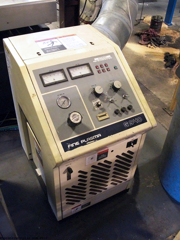 Used Plasma Cutting Machine Komatsu KCR-0451 Rasor 