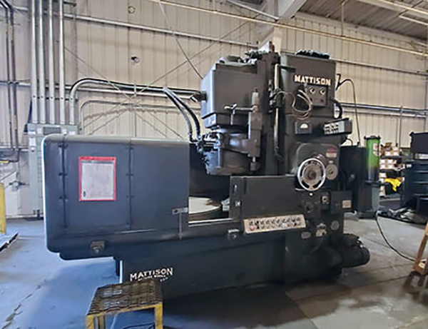 Used Rotary Surface Grinder Mattison 24-42 1972