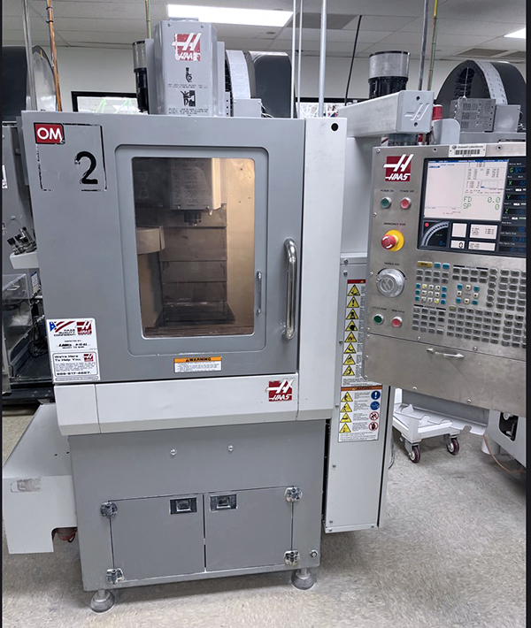 Used Vertical Machining Center Haas OM-2A 2006
