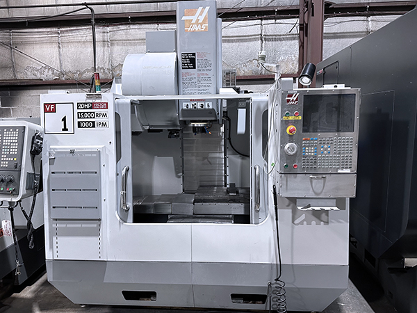Used Vertical Machining Center Haas VF-1D 2009