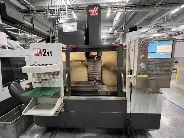 Used Vertical Machining Center Haas VF-2YT 2011