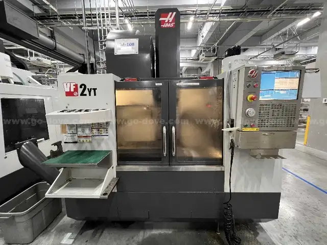 Used Vertical Machining Center Haas VF-2YT 2011